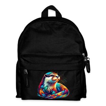 Loutre - Sac à dos Enfant - noir - Devant