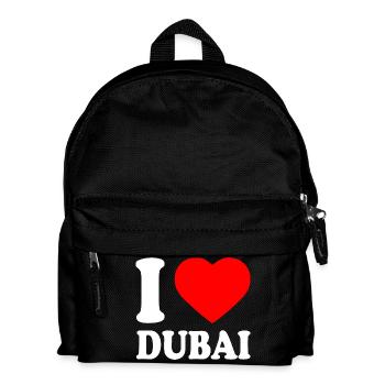 I love Dubai - Kinder Rucksack - Schwarz - Vorne