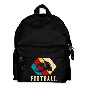 American Football - Kids' Backpack - black - Front