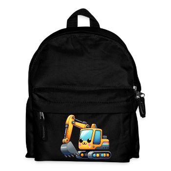 Excavatrice pour enfants - Sac à dos Enfant - noir - Devant