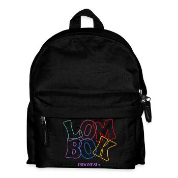 Lombok Indonesia - Kids' Backpack - black - Front