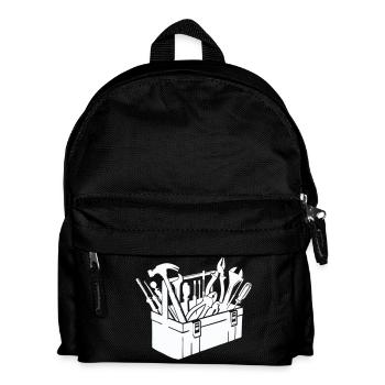 Boîte à outils - Sac à dos Enfant - noir - Devant