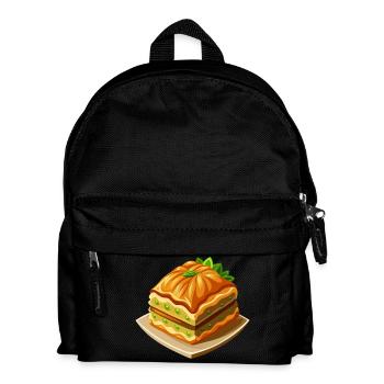 Baklava - Turkish Dessert - Gift - Kids' Backpack - black - Front