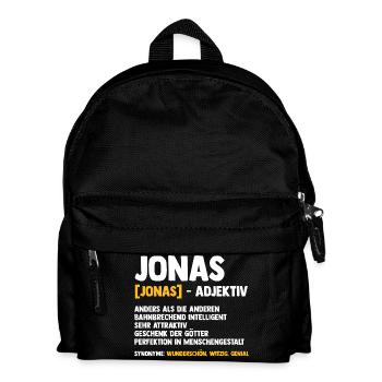 Jonas - Sac à dos Enfant - noir - Devant