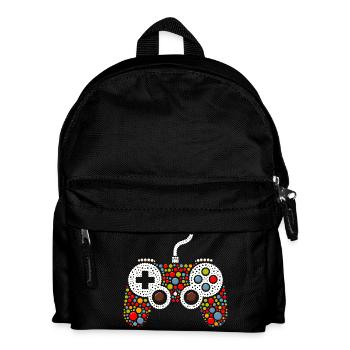 Manette de jeu Pointillist - Sac à dos Enfant - noir - Devant