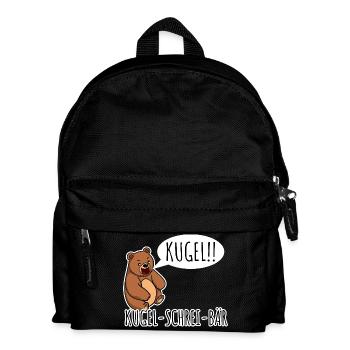 Bullet Scream Bear A bear that screams bullet! Random - Kids' Backpack - black - Front