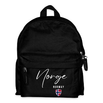 Fierté norvégienne, héritage norvégien - Sac à dos Enfant - noir - Devant