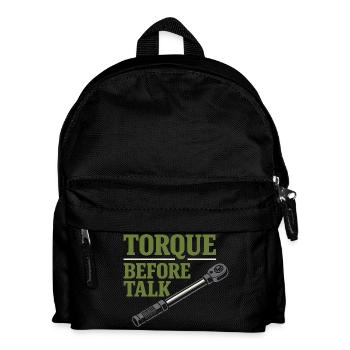 Tractor Mechanic Diesel Repair Tech - Kids' Backpack - black - Front
