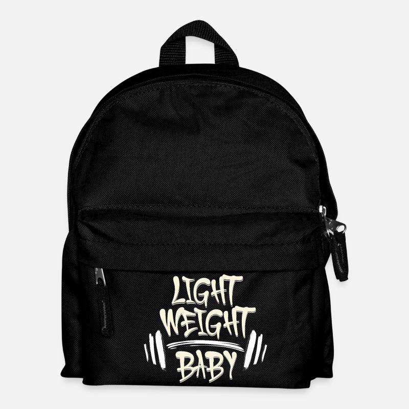 Motivation en forme : Conception de bébé léger - Sac à dos Enfant - noir