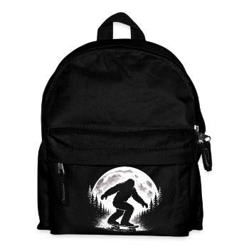 Bigfoot Skateboard - Kids' Backpack - black - Front