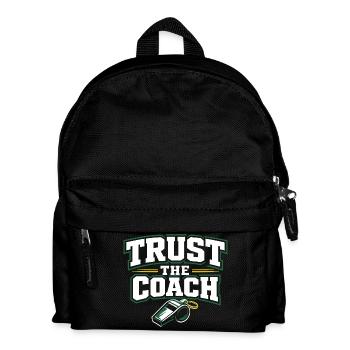 Soccer Training Youth Sports Coach - Kids' Backpack - black - Front