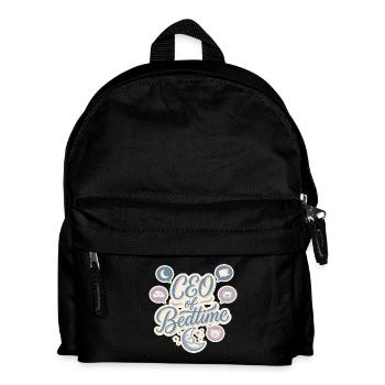 CEO of Bedtime: Sleepy Icons - Kids' Backpack - black - Front