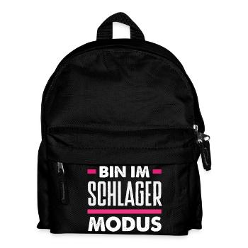 I'm in Schlager Mode Party Festival Concert - Kids' Backpack - black - Front