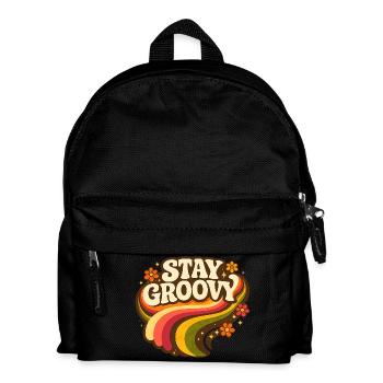 Reste Groovy Rainbow - Sac à dos Enfant - noir - Devant