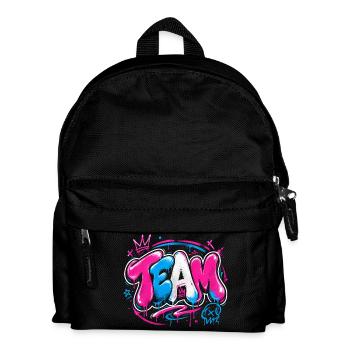Team - Kids' Backpack - black - Front