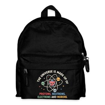 The Universe Is Made Up - Funny Science - Kids' Backpack - black - Front