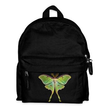 Luna Moth Actias luna - Kids' Backpack - black - Front
