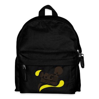 Big brushing - Sac à dos Enfant - noir - Devant