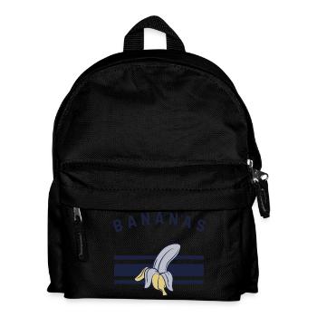 Bananas - Kinder Rucksack - Schwarz - Vorne