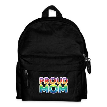 Fier maman cadeau de fête des mères - chemise - Sac à dos Enfant - noir - Devant