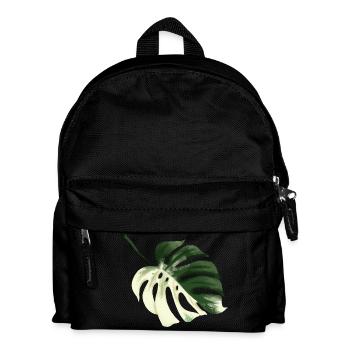 Monstera Premium Design - Kids' Backpack - black - Front