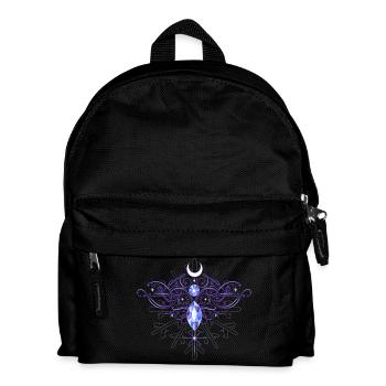 Snowflake Snow Goddess - Kids' Backpack - black - Front