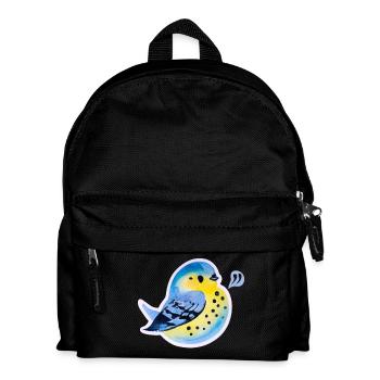 Mésange - Sac à dos Enfant - noir - Devant
