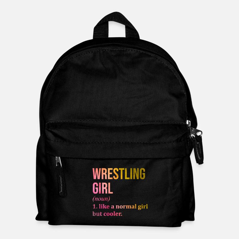 ringen - Kinder Rucksack - Schwarz
