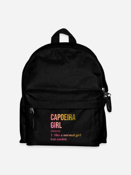 Capoeira Capoeira Capoeira - Kinder Rucksack - Schwarz
