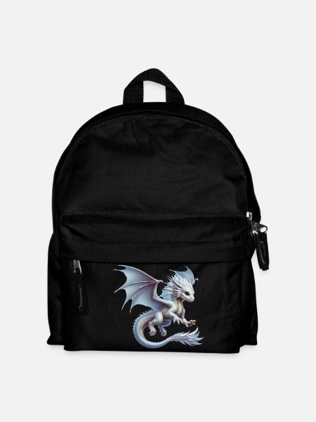 Drache - Kinder Rucksack - Schwarz