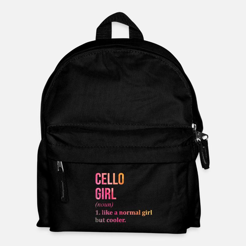 Cello - Kinder Rucksack - Schwarz
