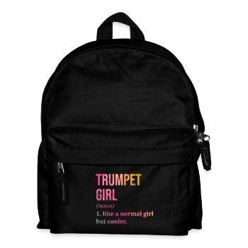 Trumpet - Kids' Backpack - black - Front