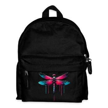 Libelle - Kinder Rucksack - Schwarz - Vorne