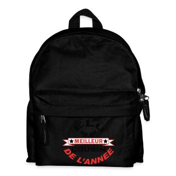 Voted Best COUSIN of the Year - Kids' Backpack - black - Front