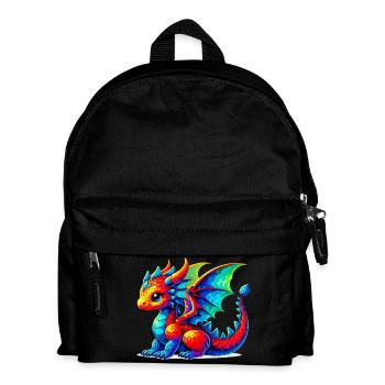 Dragon - Sac à dos Enfant - noir - Devant