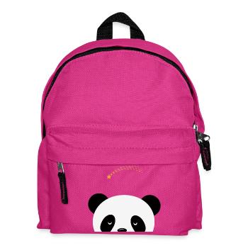 Panda rêveur avec étoile filante - Sac à dos Enfant - fuchsia - Devant