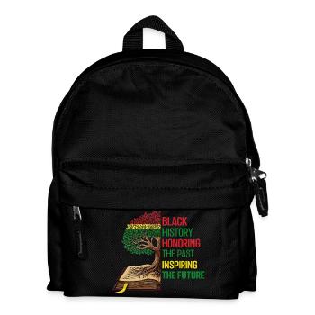 Honoring The Past Inspiring The Future tshirt - Kinder Rucksack - Schwarz - Vorne