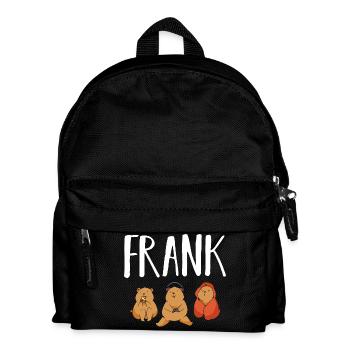 Gamer Zocker Zocken Gaming Frank - Kids' Backpack - black - Front