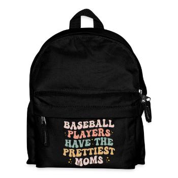 Baseballspieler haben die hübscheste Geliebte - Kinder Rucksack - Schwarz - Vorne