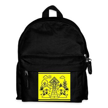 Jardin familial Nature - Sac à dos Enfant - noir - Devant