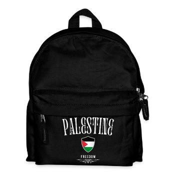 Palestine, design minimaliste élégant - Sac à dos Enfant - noir - Devant