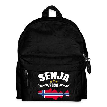 Senja Fishing Trip Norway 2026 - Kids' Backpack - black - Front