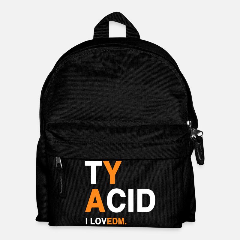 I LOVEDM - EDM fans - Kids' Backpack - black
