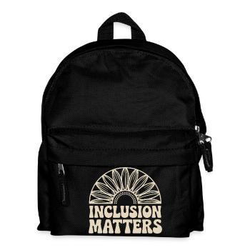 Wähle Freundlichkeit Beende Mobbing - Kinder Rucksack - Schwarz - Vorne