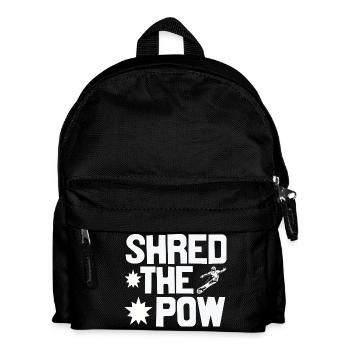 Déchiquetez la poudreuse - Sac à dos Enfant - noir - Devant