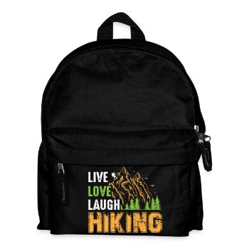 Wandern - Kinder Rucksack - Schwarz - Vorne