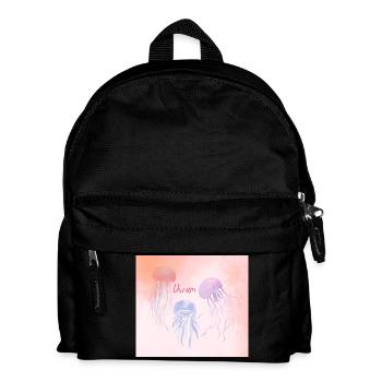 Pastel Dream Jellyfish - Kids' Backpack - black - Front
