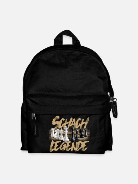 Schach Legende - Kinder Rucksack - Schwarz