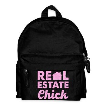Real Estate Chic - Kids' Backpack - black - Front