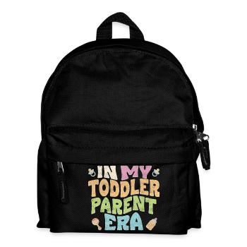 In my toddler parent era - Kids' Backpack - black - Front